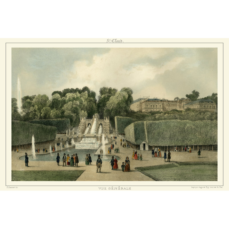 Vue Generale - Wrapped Canvas Print, 20cm H x 30cm W x 3.8cm D