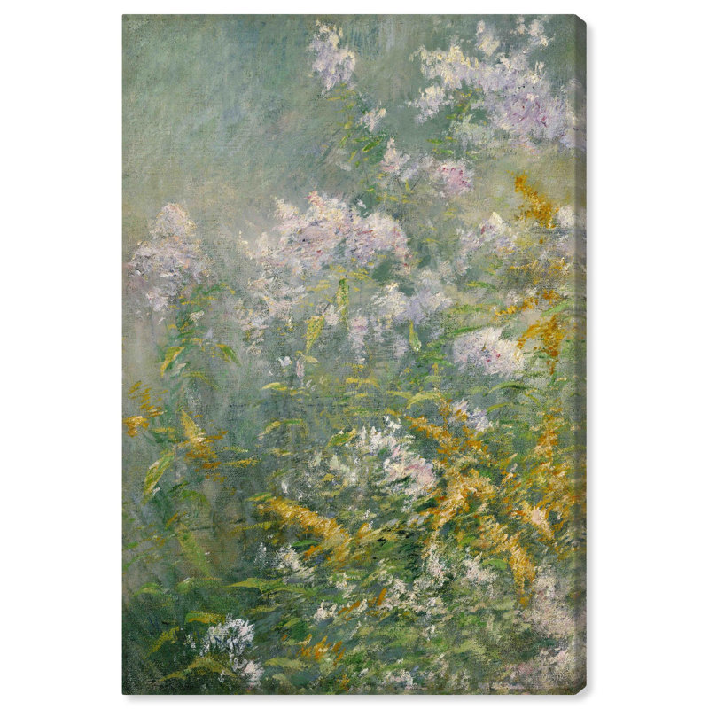 Art mural Vase sur toile Meadow Flowers, Toile tendue, H 15 po x l 10 po