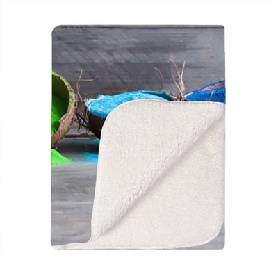 Orrwell Plain Weave / Muslin Throw Blanket