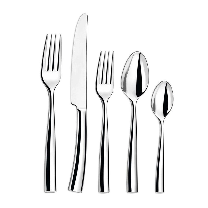 Silhouette 5 - Piece Silver Plated Flatware Set - Service for 1