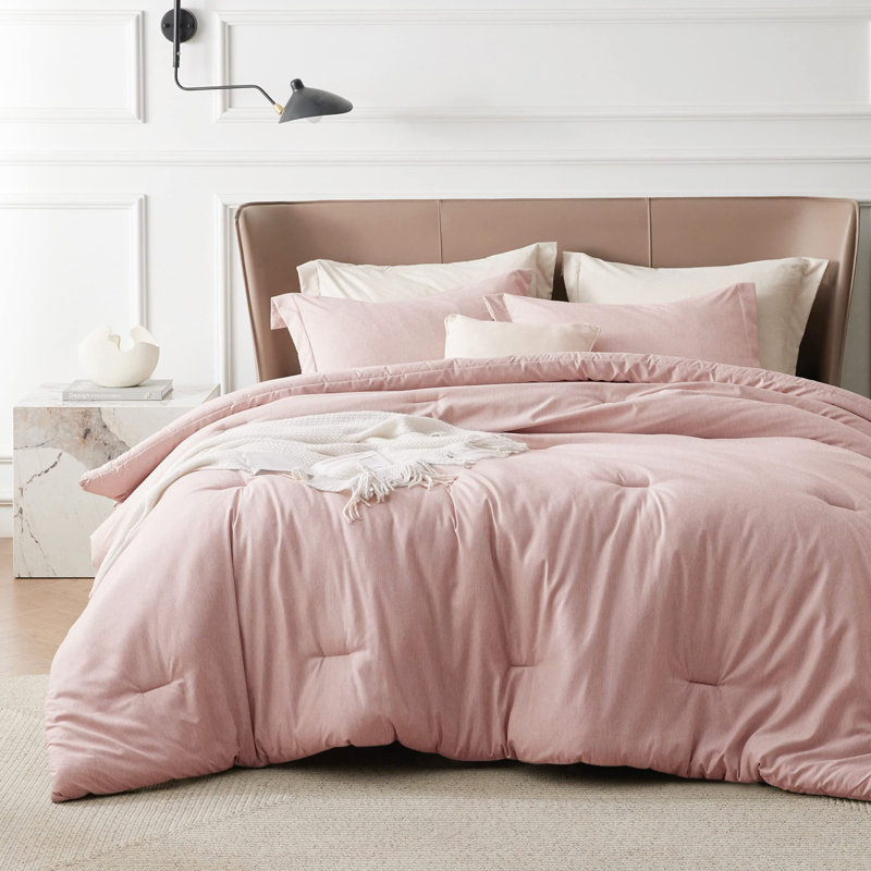 Bedding, Pink, Full Comforter