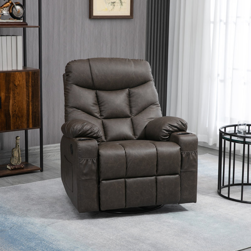 Recliner Chair, Brown