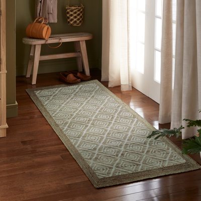 TOWN & COUNTRY  Terra Nalani Textured Diamond Olive Green