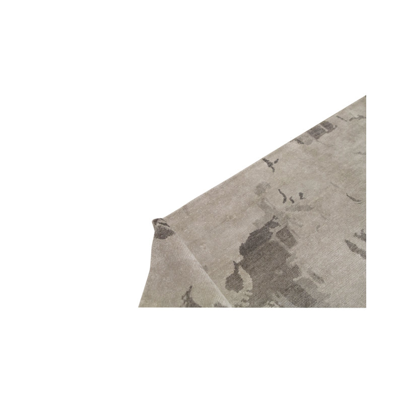 Hand-Knotted GREY Area Rug