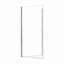 Porte de douche circulaire pivotante sans cadre de l 32 po x H 72 po avec verre trempé de 1 po d'épaisseur (6 mm)-129052201