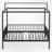 Metal Canopy Bed With Removable Fence-960637789-960637790