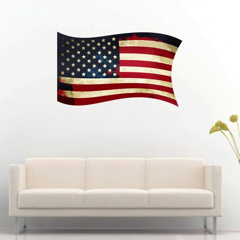 Abstract Wall Decal, 12" H x 20" W