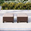 Salem Wicker Outdoor Patio Ottomans-86043932