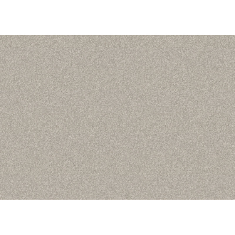 Bureau de bureau à domicile contemporain de 124 cm (49 po) - Plateau en stratifié taupe avec pieds en métal noir et structure robuste pour ordinateur