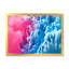 Art mural sur toile turquoise et rose liquide II-1545892465-1545892471