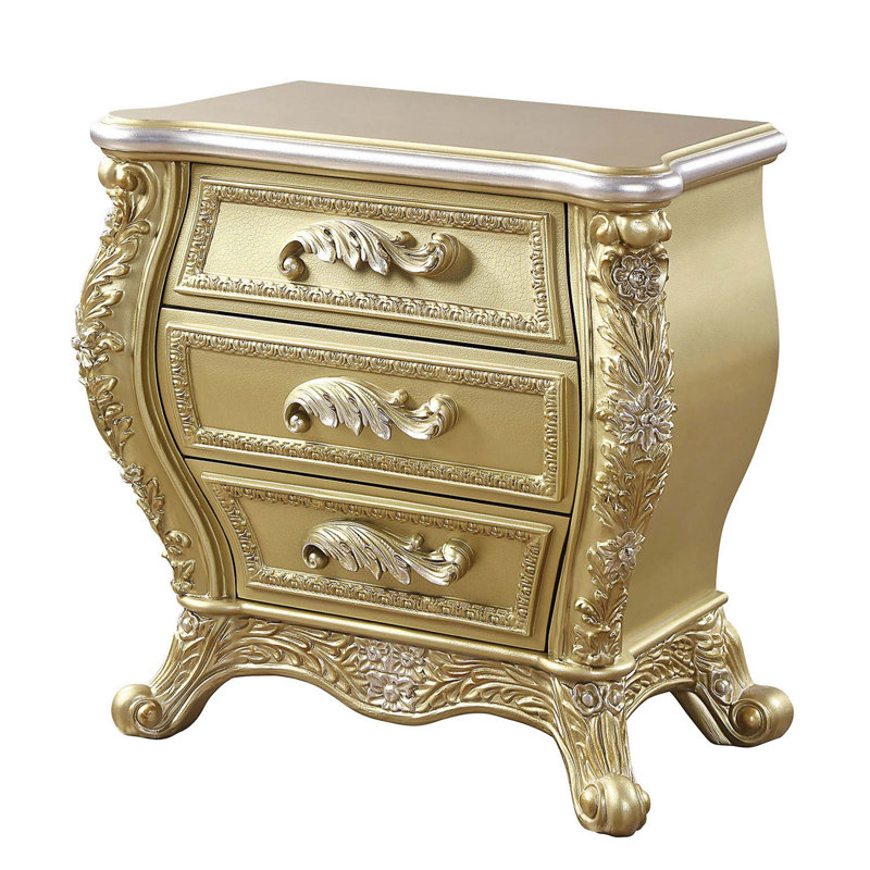 3-Drawer Nightstand