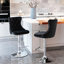 Ensemble de 2 tabourets de bar pivotants avec hauteur de siège réglable pour bistro et îlot de cuisine-119283979-119283978