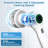 Electric Spin Scrubber with 7 Replaceable Brush Heads