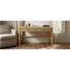 60 po Bureau à domicile 60 po Bureau en bois Table de travail moderne Bureau multifonctionnel Meuble-lavabo avec tiroirs Salon, chambre à coucher et bureau, naturel