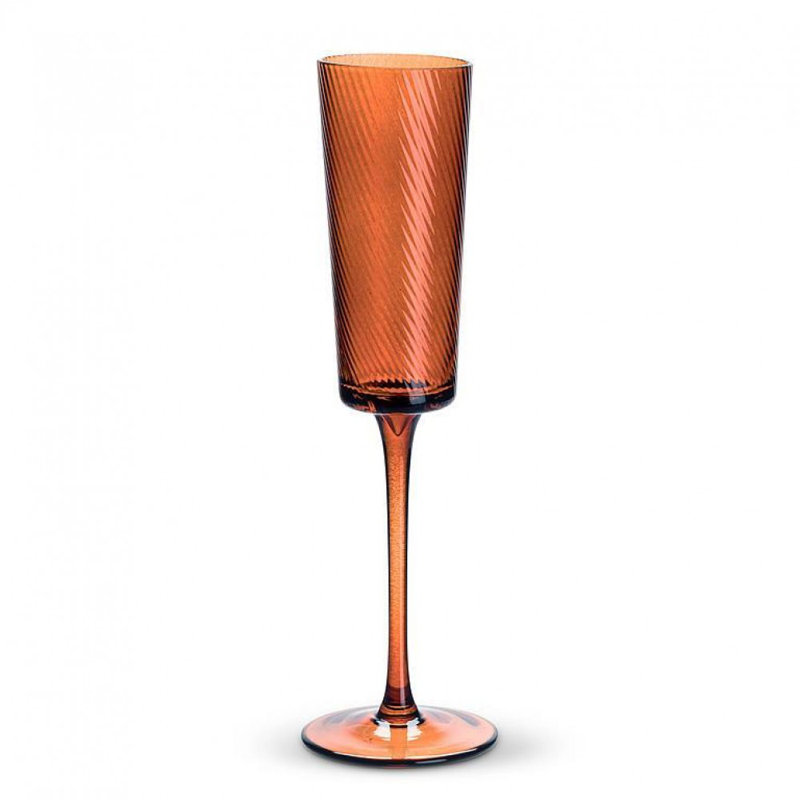 Flûte optique ambrée foncée