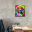 «The Timid Beagle» par Dean Russo, art mural sur toile-25972349