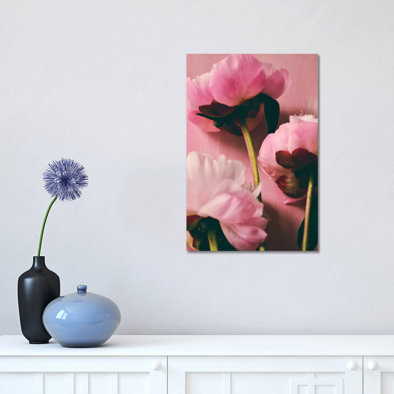 Pink Peony II by Olivia Joy StClaire - Wrapped Canvas Print, 45.72cm H x 30.48cm W x 1.91cm D