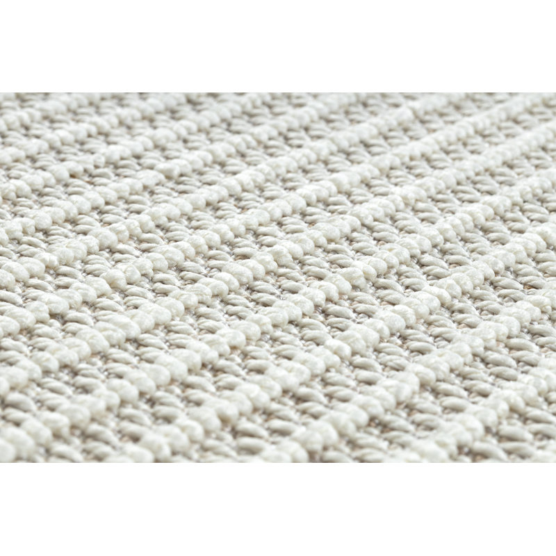 Aniston Solid Colour Flatweave Area Rug, Rectangular 200 x 290cm