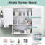 Armoire de salle de bain murale Kajana-1509230906