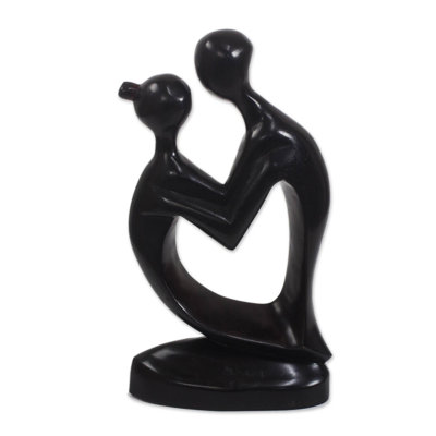 Sculpture en bois Shakia Shadow Lovers