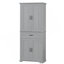 Armoire de rangement de salle de bain avec portes et tiroir, plusieurs espaces de rangement, tablette réglable-704969159