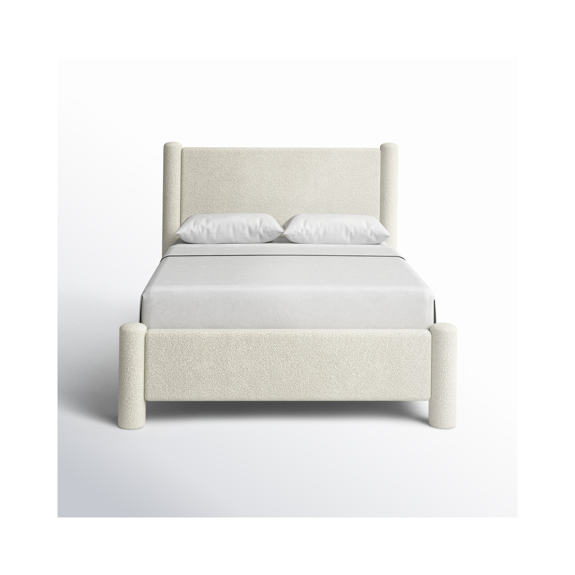 Asel Upholstered Bed, Queen