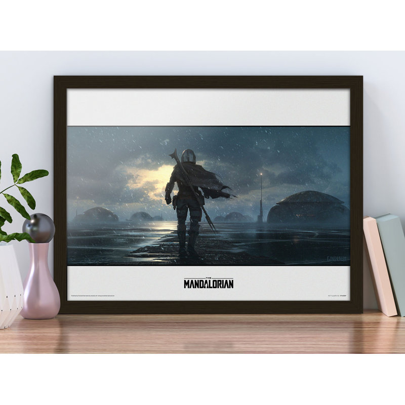 Star Wars: The Mandalorian Storm - Picture Frame Memorabilia