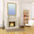 Franchesska Wood Rectangle Wall Mirror-1544830105