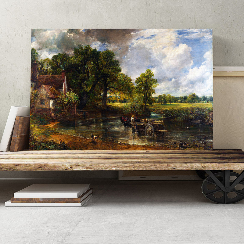 The Hay Wain by - Wrapped Canvas, 40cm H x 60cm W