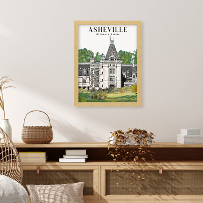 «Biltmore Estate Asheville North Carolina» sur papier