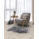 Grady Solid Grey Sheepskin Rug