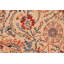 Tapis oriental brun foncé / bleu en laine 6 pi 6 po x 9 pi 7 po Dorn