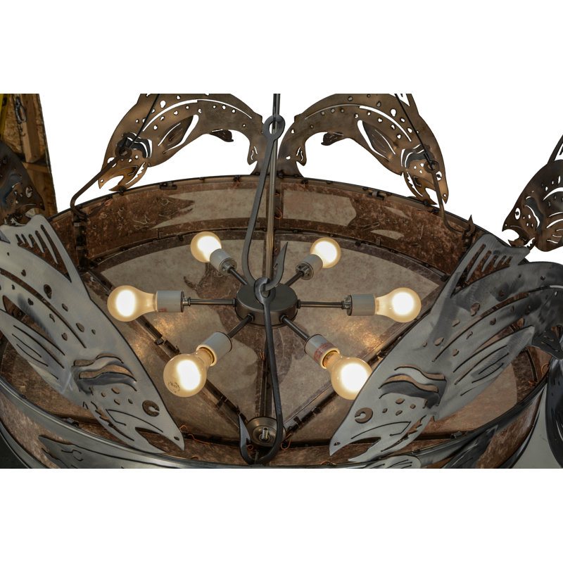 Rustic Lodge 6 - Light Chandelier