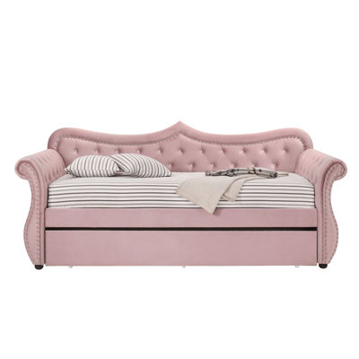 Adkins Linen Daybed W/Trundle (Twin)