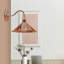 Shaliqua Industrial Armed Wall Sconce — Vintage Industrial Cone Shade, E27 Compatible.-210765147