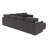Berenika Velvet Modular U-Shaped Sectional-1595147500