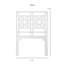 Palm Springs Low Profile Standard Bed-41279889-73212086