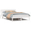 Vidaxl Bed Frame With Headboard Solid Pine Wood-113970905-113970908