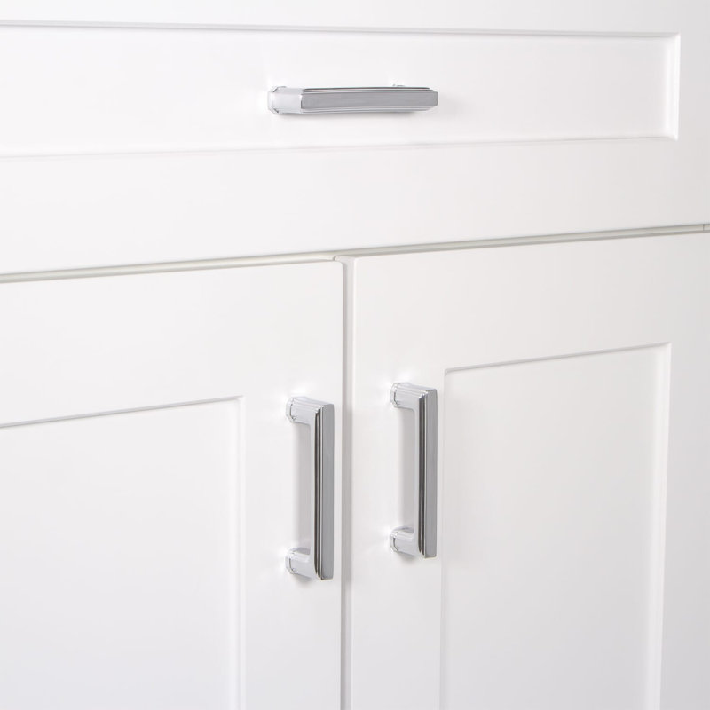 Bar / Handle Pull, 3", Polished Nickel