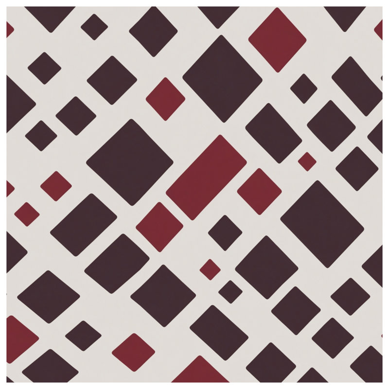 Couvertures rouges et blanches, 60in W x 80in H