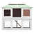 White/Brown/Green