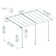 Canopia By Palram 447.5cm W x 218.5cm D Glass Clear Cover Retractable Patio Awning