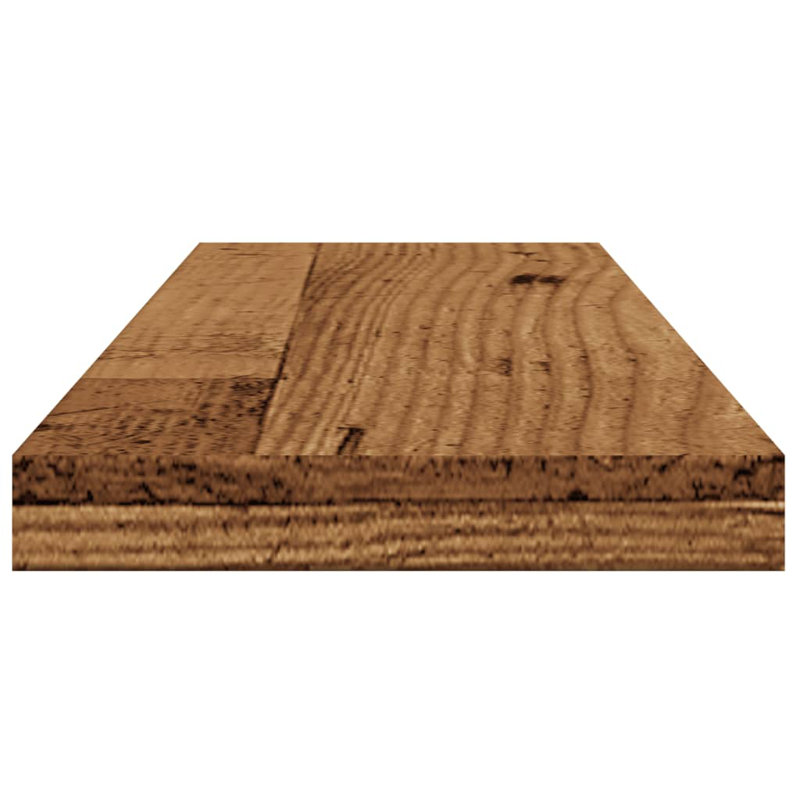  Wall Shelf Set Of 4 Old Wood Engineered Wood Medium