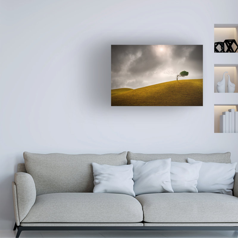 Peter Elgar One Tree Hill Canvas Art, 16" H x 24" W
