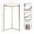 Jameion Marble Top End Table-2131345656