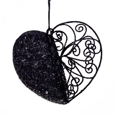 10cm Metal Holiday Shaped Ornament