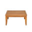 Ensemble de conversation pour patio 6 pièces (teck, beige)