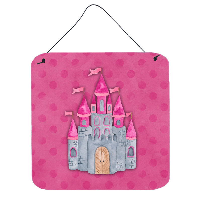 Décoration murale en aluminium princess castle
