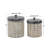 Lomita Metal Decorative Urns & Jars