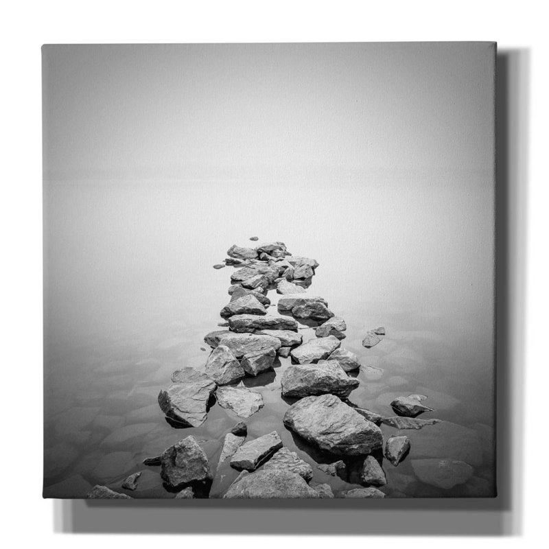 " Piled Rocks " by PhotoINC Studio, 12" H x 12" W x 0.75" D